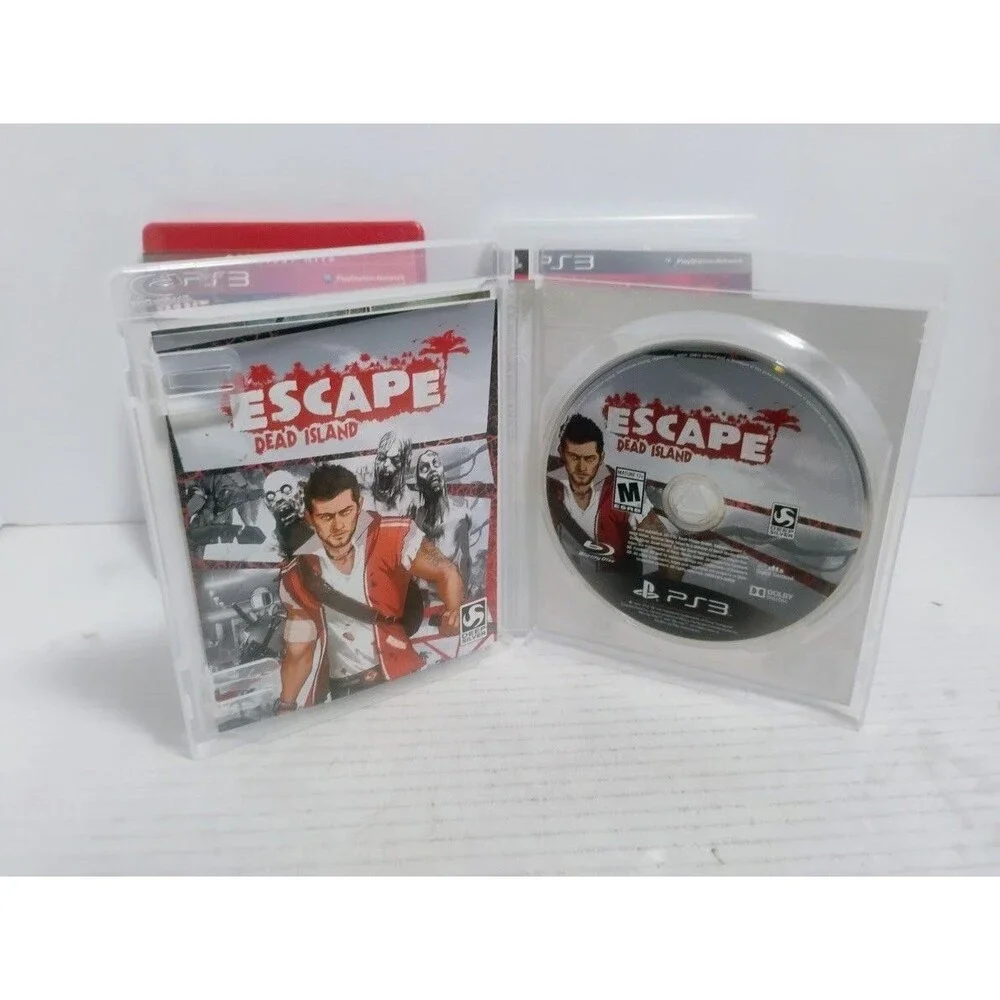 SONY PLAYSTATION 3 PS3 DEAD ISLAND GAME LOT GAME OF THE YEAR ESCAPE & RIPTIDE